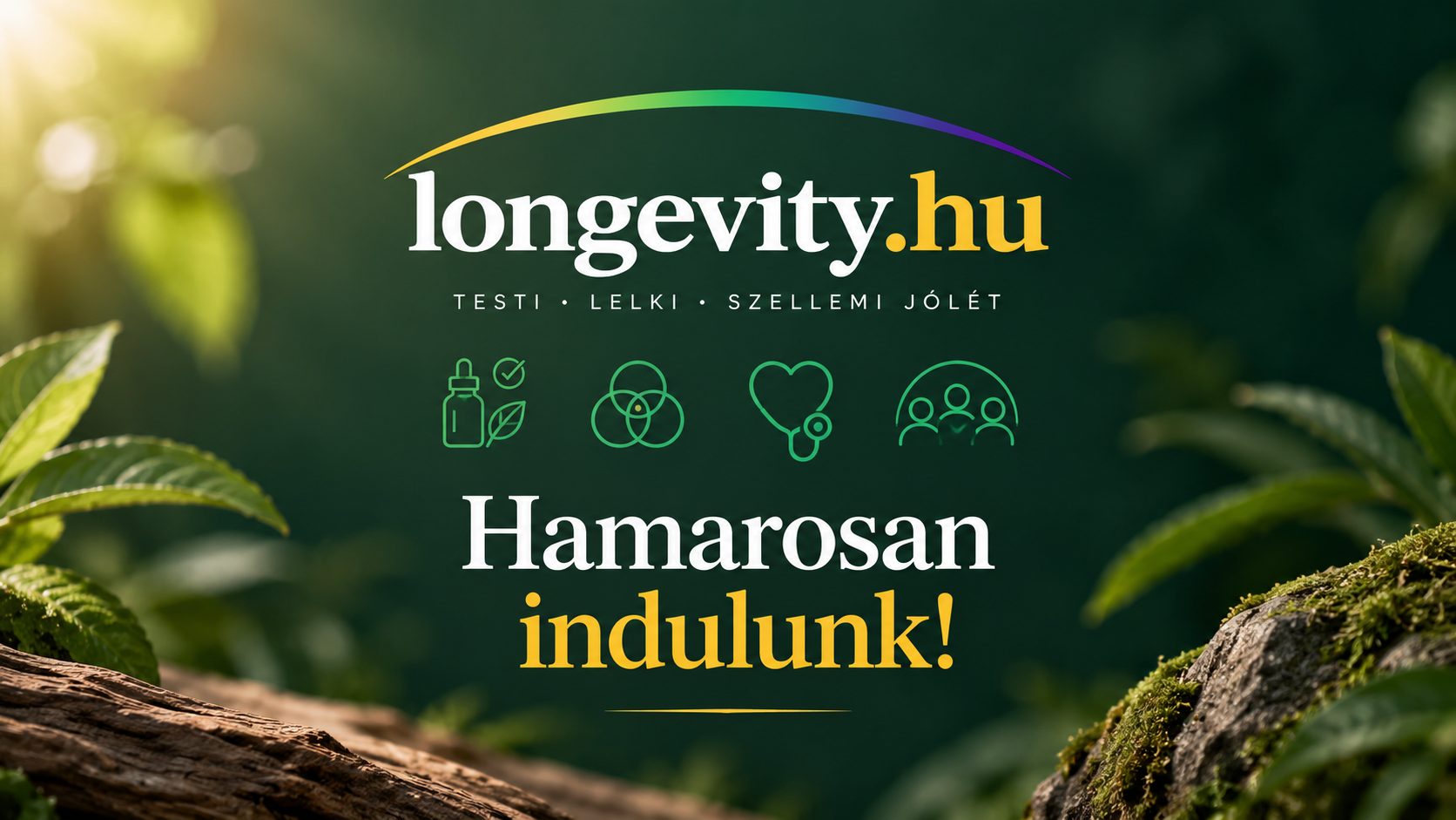 longevity.hu - Testi, lelki, szellemi jólét. Hamarosan indulunk!
