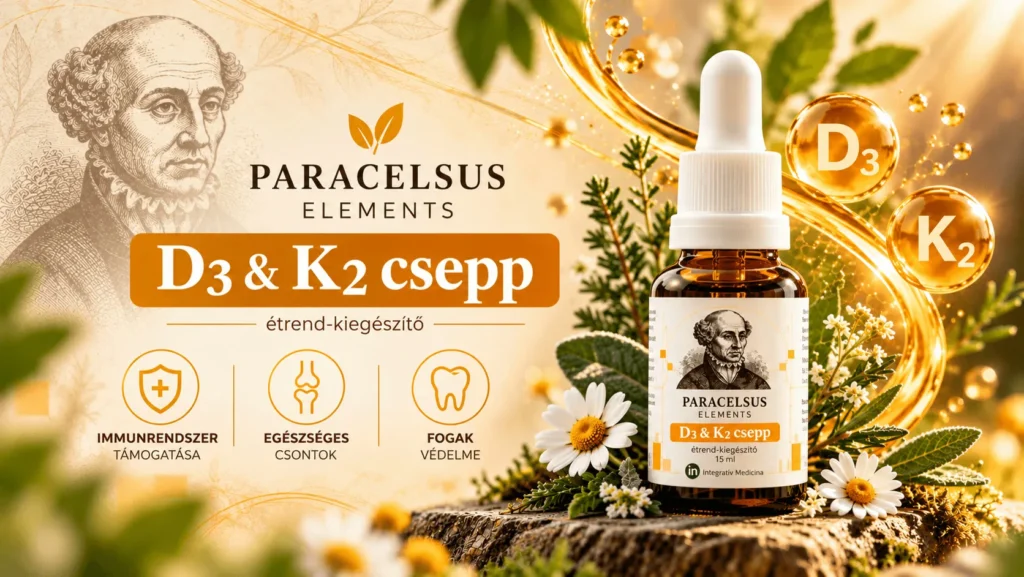 Paracelsus Elements D3 & K2 csepp bemutató videó