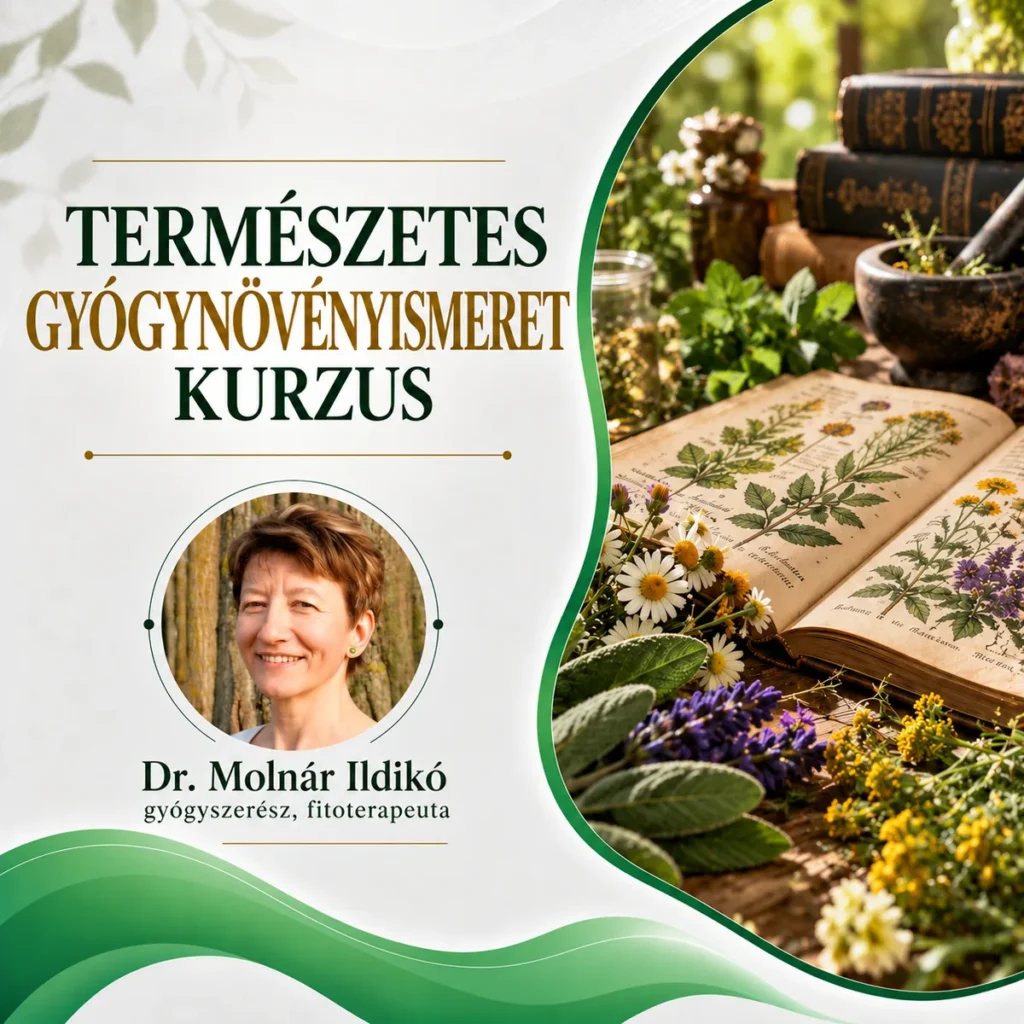 Természetes gyógynövényismeret kurzus kurzus borítója