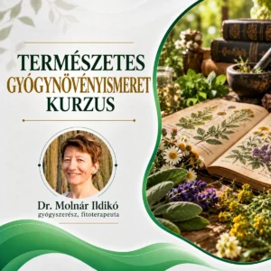Természetes gyógynövényismeret kurzus kurzus borítója