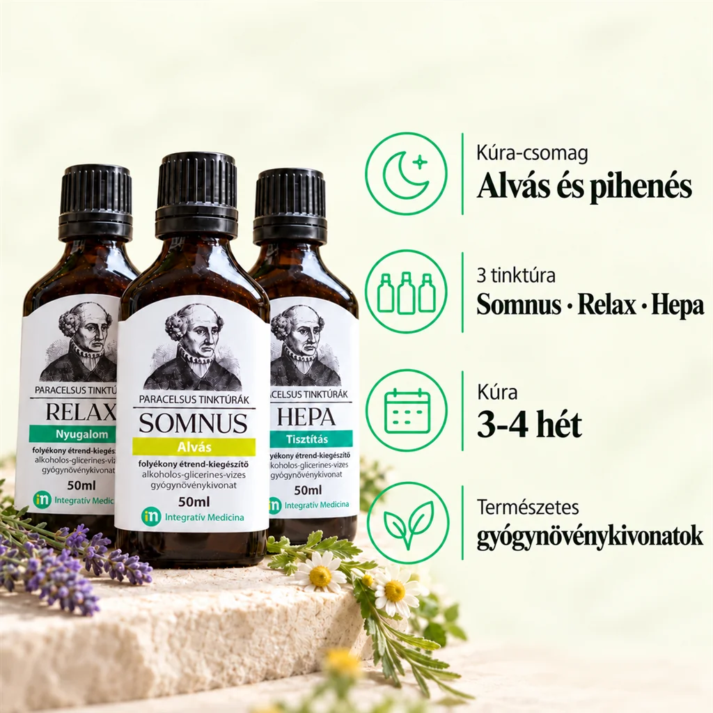 Tinktúrák - Alvás és pihenés csomag