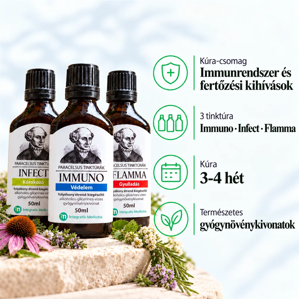 Tinktúrák - Immunrendszer és fertőzési kihívások csomag