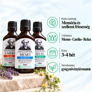 Tinktúrák - Memória és szellemi frissesség csomag