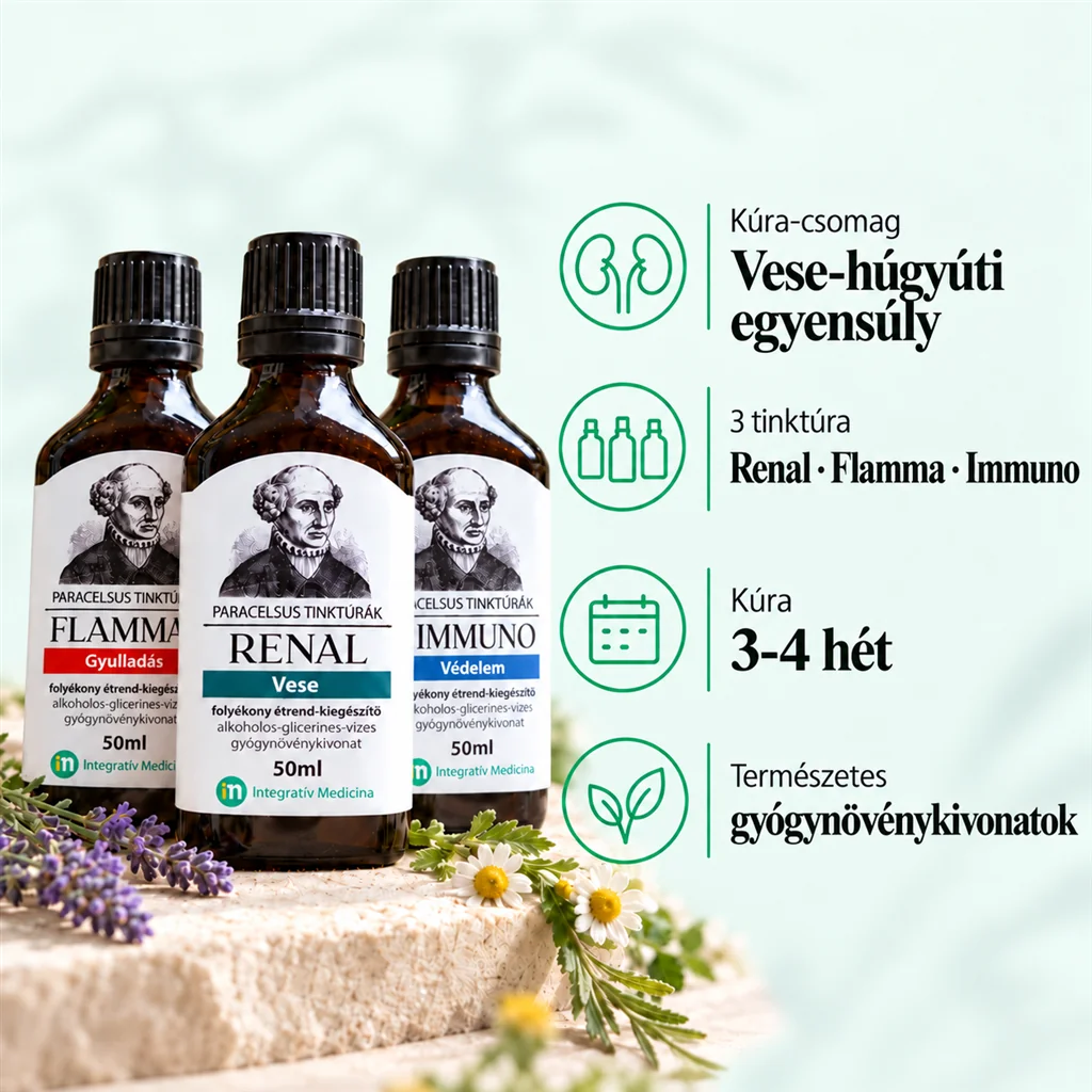 Tinktúrák - Vese–húgyúti egyensúly csomag